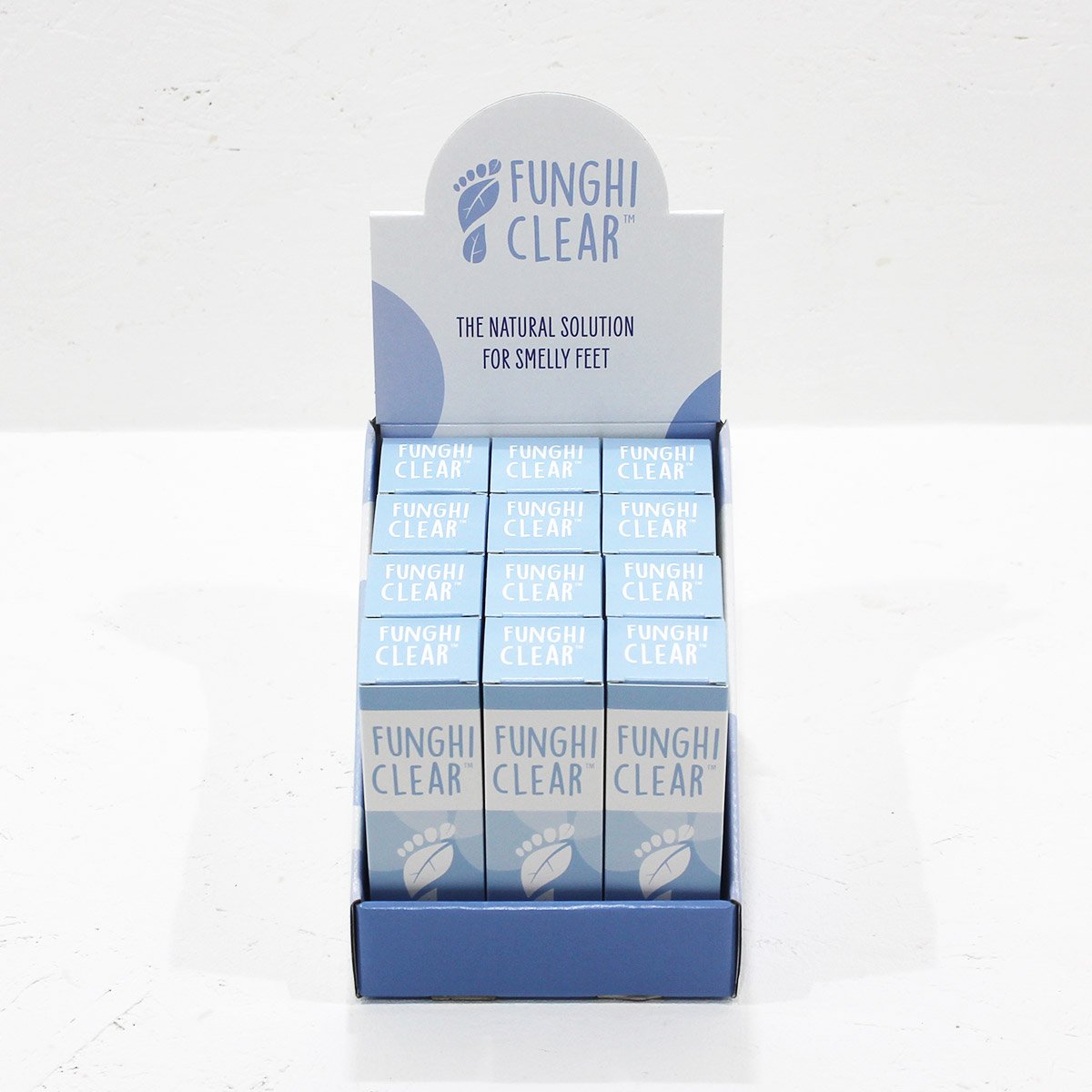 FunghiClear™ Deospray 12 stuks + Display
